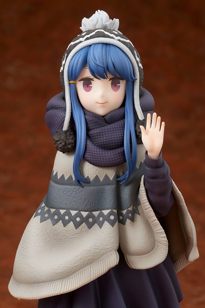 Laid-Back Camp Statue 1/7 Rin Shima Lake Shibire Camping Ver. 22 cm - MangaShop.ro