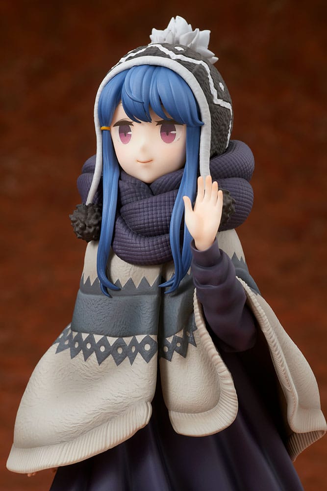 Laid-Back Camp Statue 1/7 Rin Shima Lake Shibire Camping Ver. 22 cm - MangaShop.ro