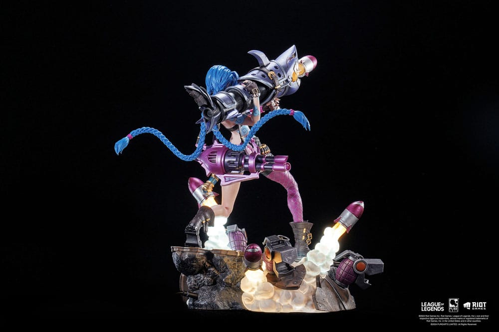 League of Legends Statue 1/6 Jinx 32 cm - MangaShop.ro
