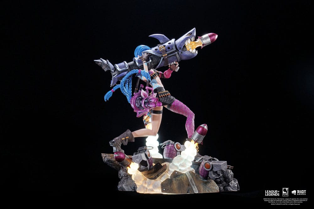 League of Legends Statue 1/6 Jinx 32 cm - MangaShop.ro