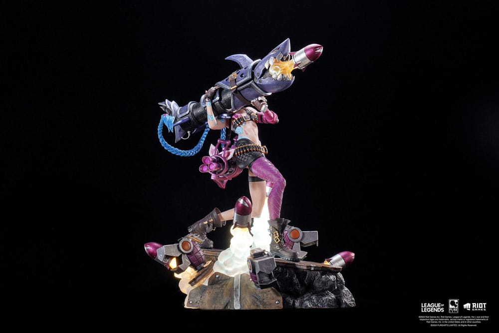League of Legends Statue 1/6 Jinx 32 cm - MangaShop.ro