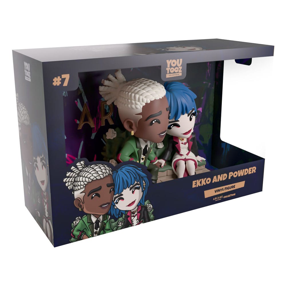 Arcane Vinyl Figures 2-Pack Ekko & Powder 11 cm - MangaShop.ro