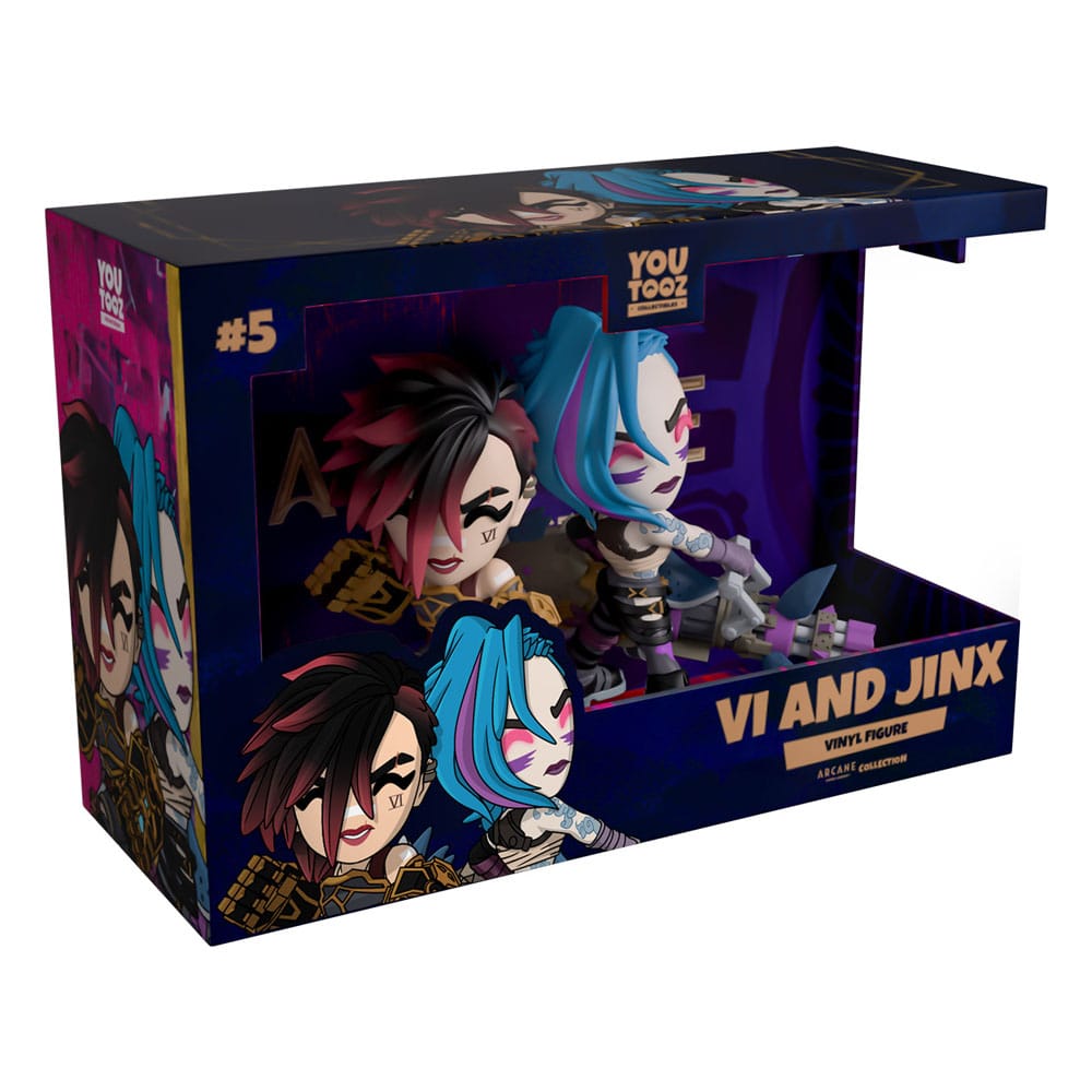 Arcane Vinyl Figures 2-Pack Vi & Jinx 11 cm - MangaShop.ro