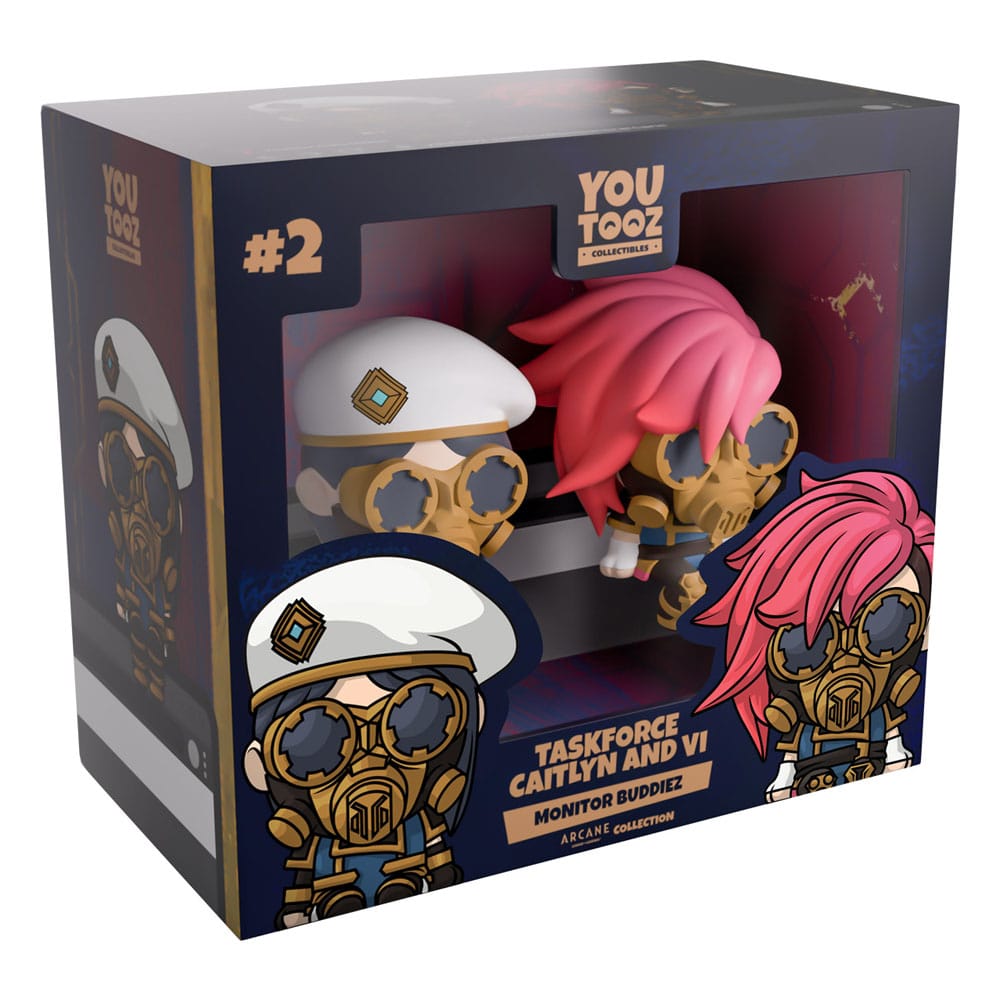 Arcane Vinyl Figures 2-Pack Caitlyn & Vi Taskforce 7 cm - MangaShop.ro