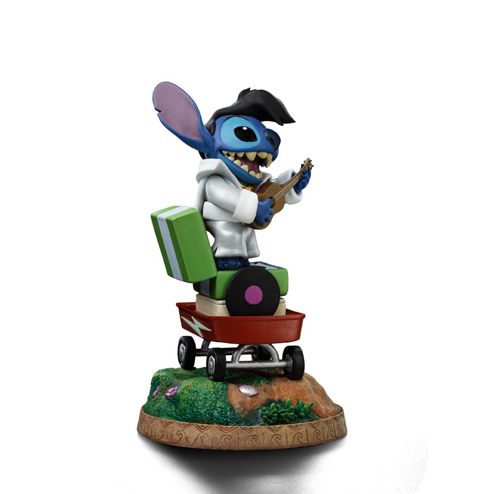 Lilo & Stitch Art Scale Statue 1/10 Stitch King of Rock 17 cm - MangaShop.ro
