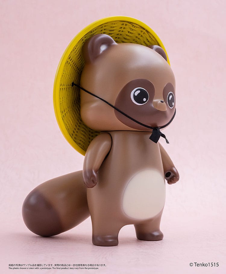 Little Fox with Two Tails Vinyl Figure Chibi Creature Ponkichi 15 cm - MangaShop.ro