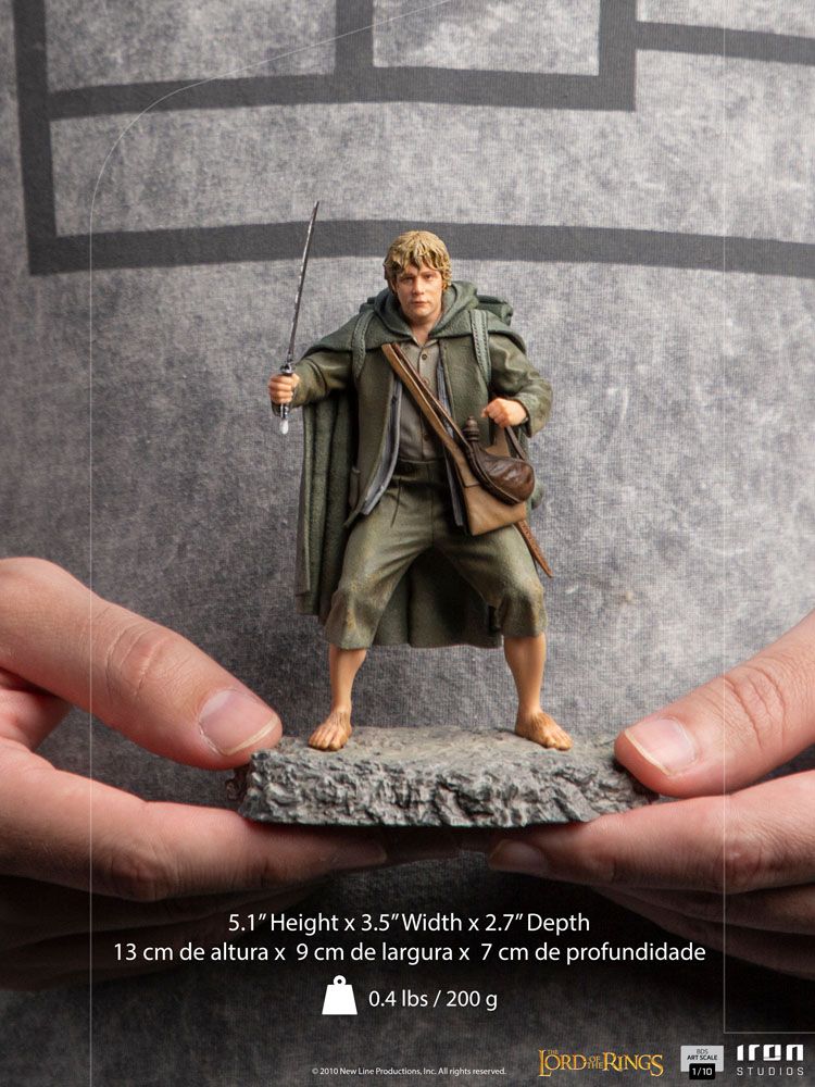 Lord Of The Rings BDS Art Scale Statue 1/10 Sam 13 cm - MangaShop.ro