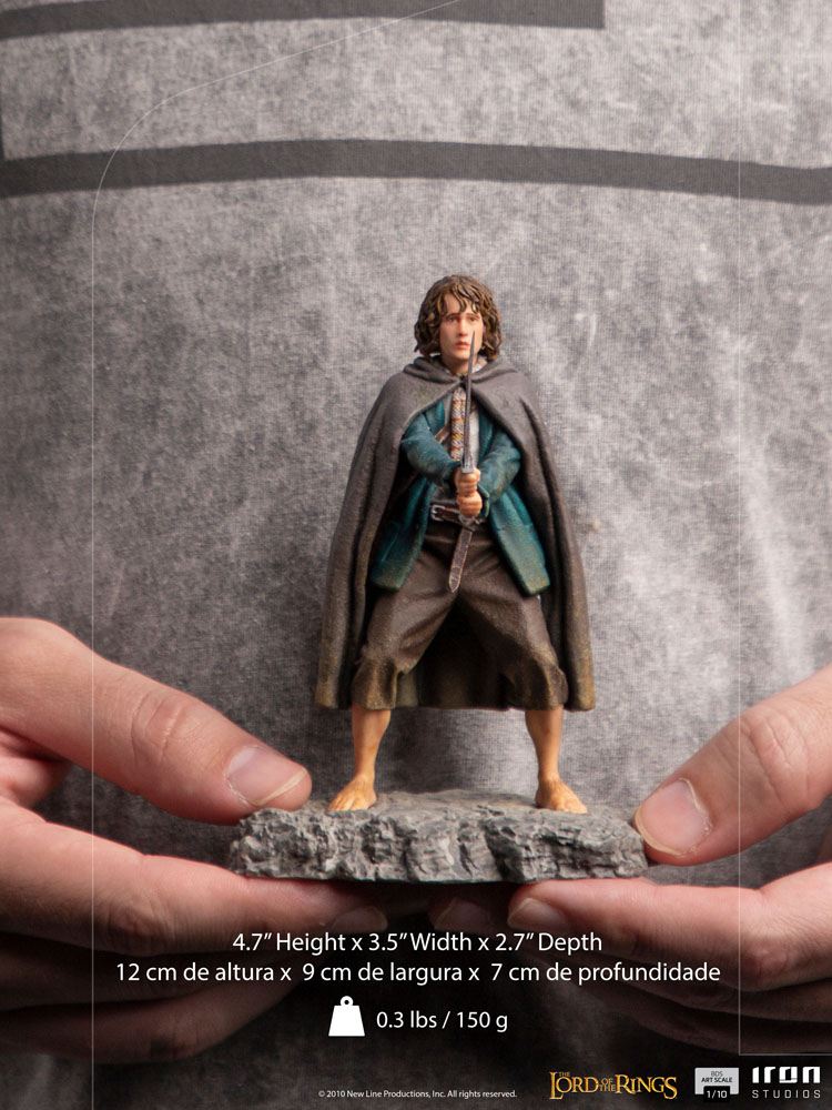 Lord Of The Rings BDS Art Scale Statue 1/10 Pippin 12 cm - MangaShop.ro