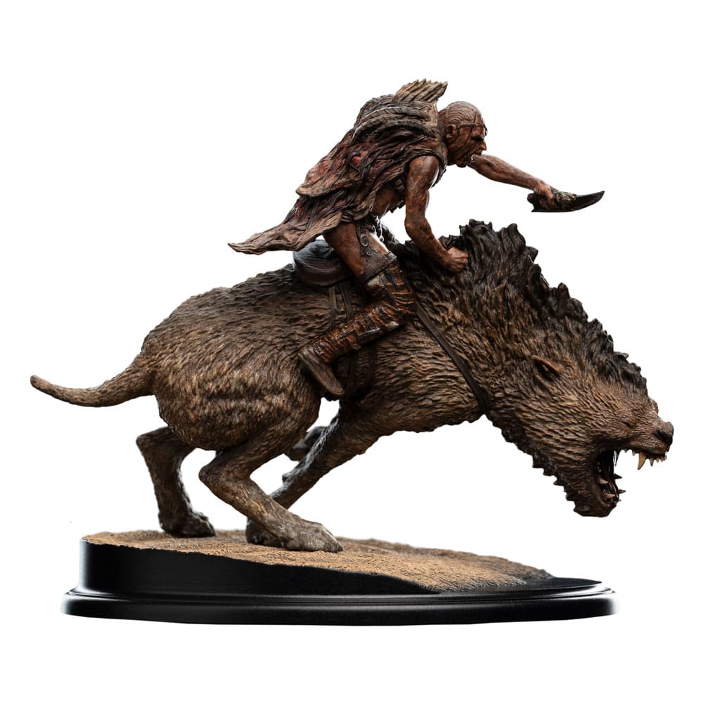Lord of the Rings Mini Statue Sharkû on Warg 18 cm - MangaShop.ro