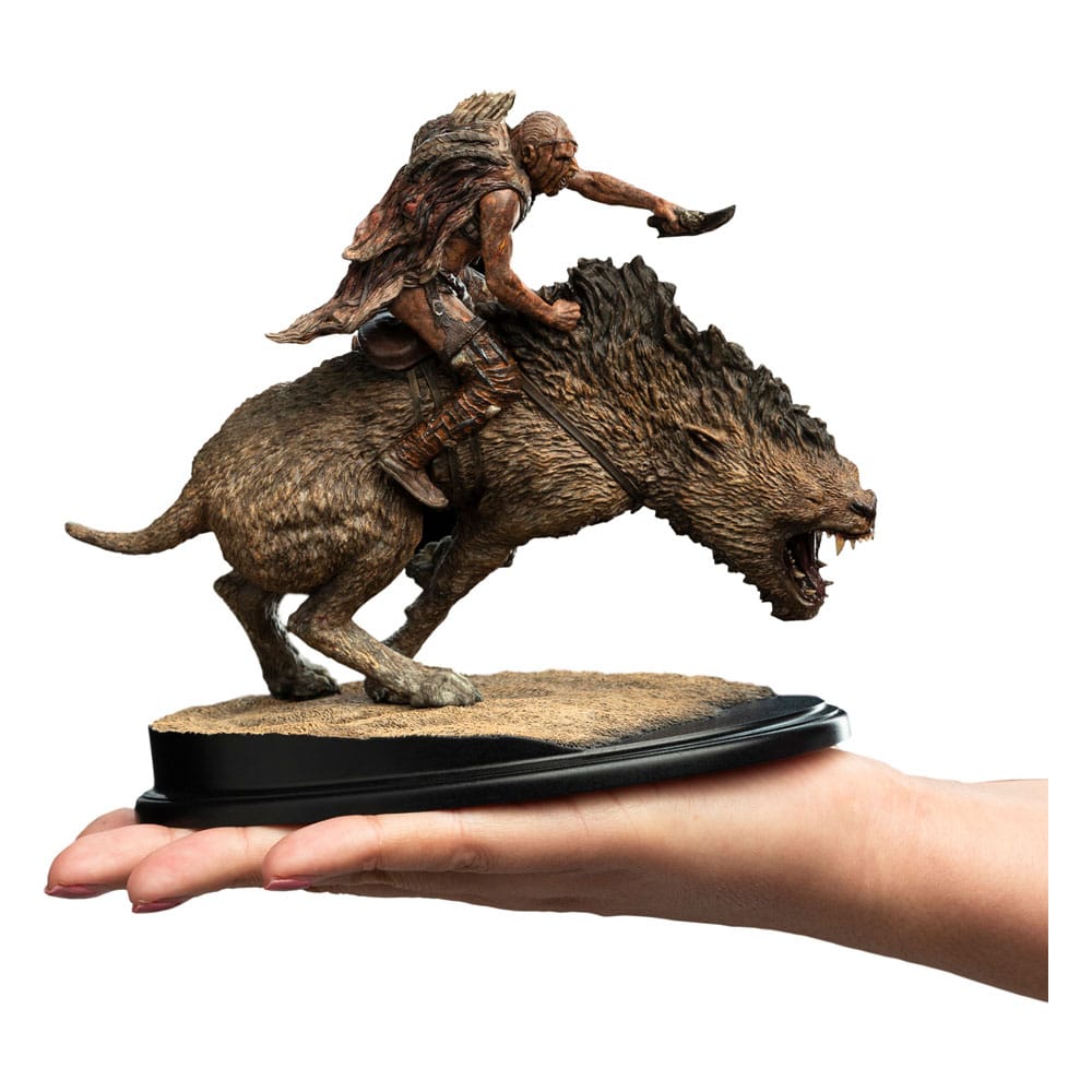 Lord of the Rings Mini Statue Sharkû on Warg 18 cm - MangaShop.ro