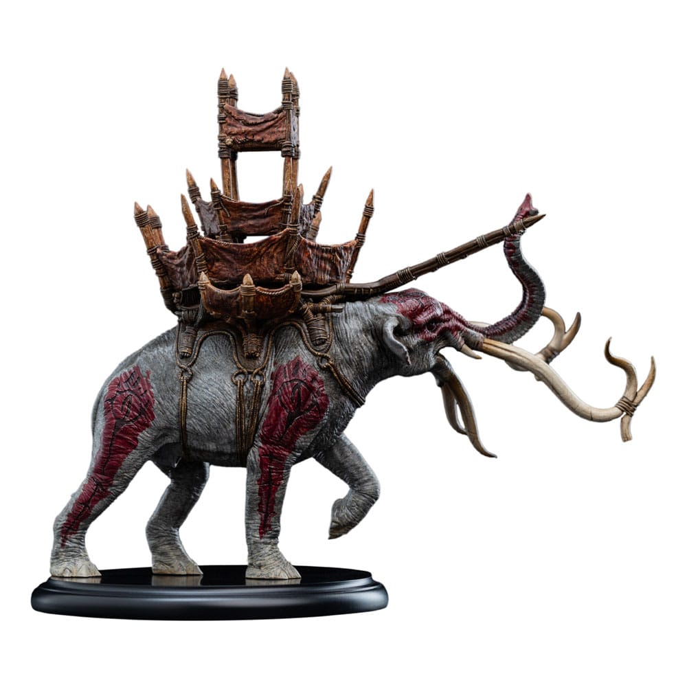 Lord of the Rings Mini Statue Mumak in Battle 17 cm - MangaShop.ro