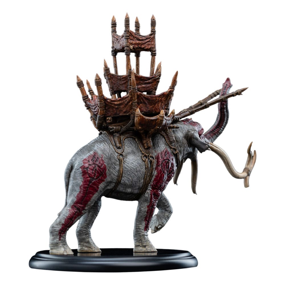 Lord of the Rings Mini Statue Mumak in Battle 17 cm - MangaShop.ro