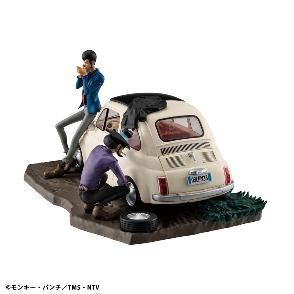 Lupin III PVC Statue Lupin the Gallery Punk at Dawn 9 cm - MangaShop.ro