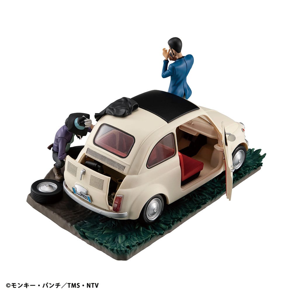 Lupin III PVC Statue Lupin the Gallery Punk at Dawn 9 cm - MangaShop.ro