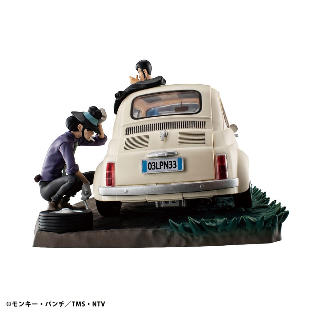 Lupin III PVC Statue Lupin the Gallery Punk at Dawn 9 cm - MangaShop.ro