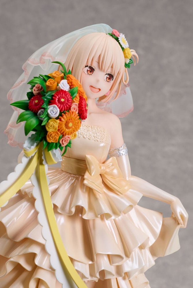 Lycoris Recoil PVC Statue 1/7 Chisato Nishikigi Wedding dress Ver. 26 cm - MangaShop.ro