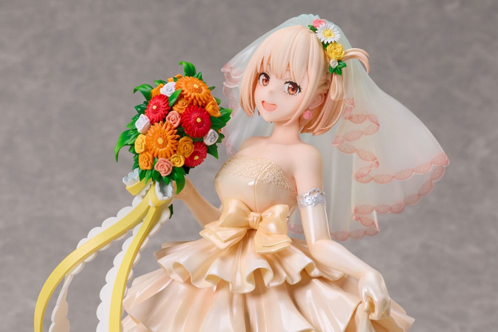 Lycoris Recoil PVC Statue 1/7 Chisato Nishikigi Wedding dress Ver. 26 cm - MangaShop.ro