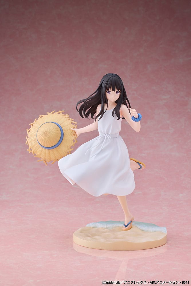 Lycoris Recoil PVC Statue 1/7 Takina Inoue White Dress Ver. 23 cm - MangaShop.ro