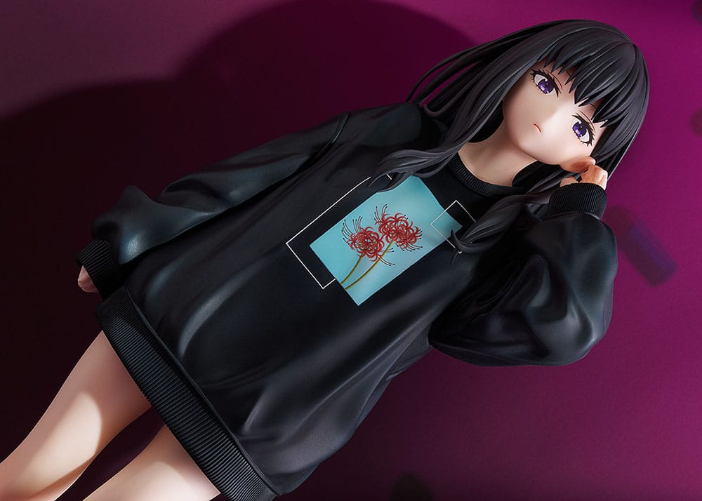 Lycoris Recoil PVC Statue 1/7 Takina Inoue: Oversized Sweatshirt Ver. 25 cm - MangaShop.ro