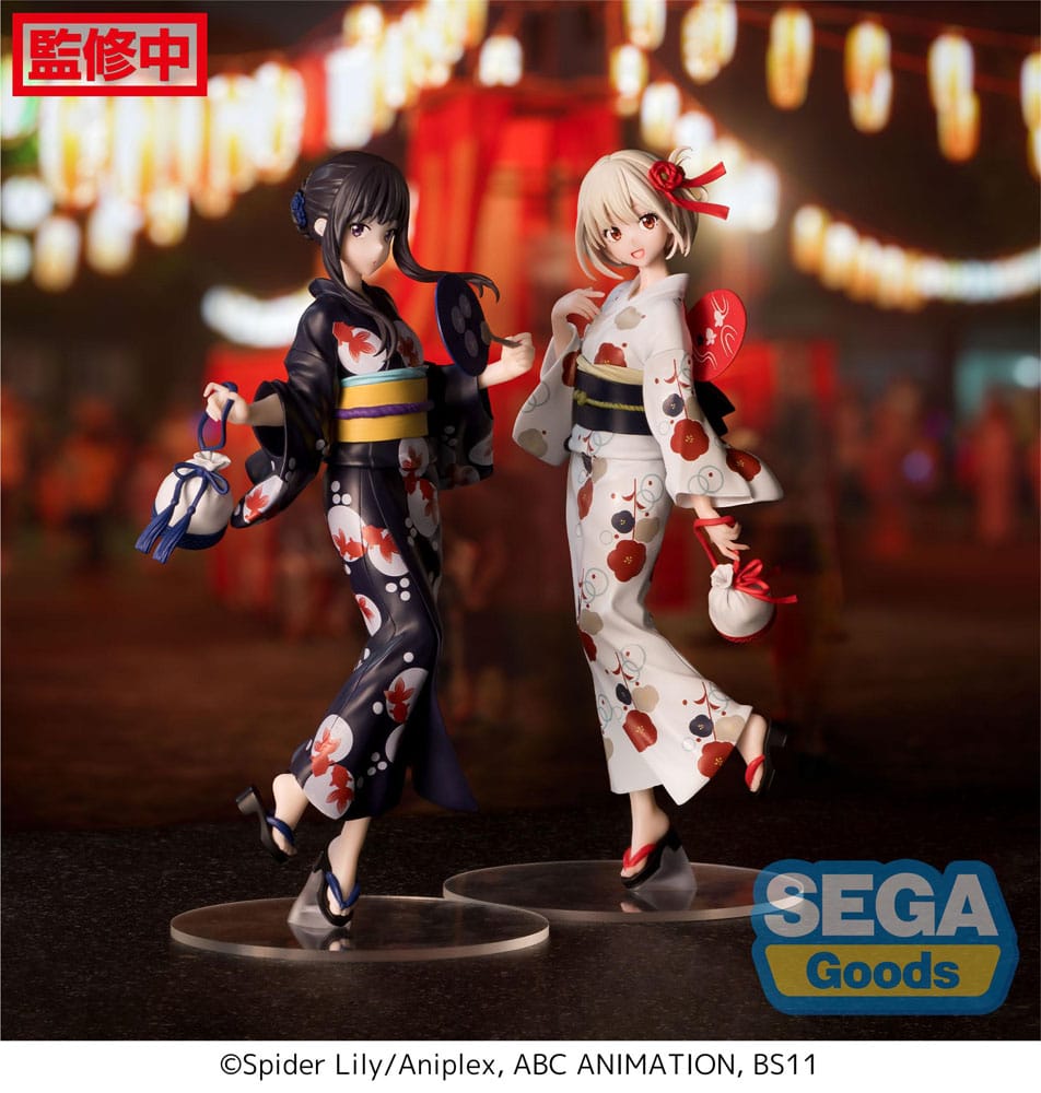 Lycoris Recoil Luminasta PVC Statue Chisato Nishikigi Going out in a yukata 19 cm - MangaShop.ro