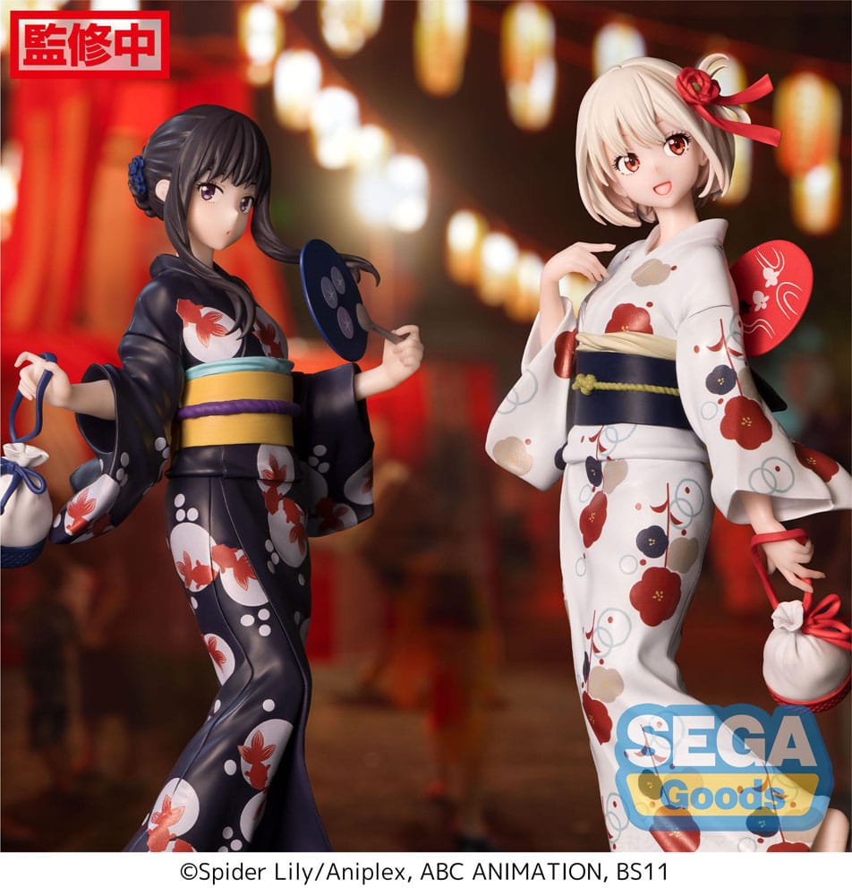Lycoris Recoil Luminasta PVC Statue Takina Inoue Going out in a yukata 19 cm - MangaShop.ro