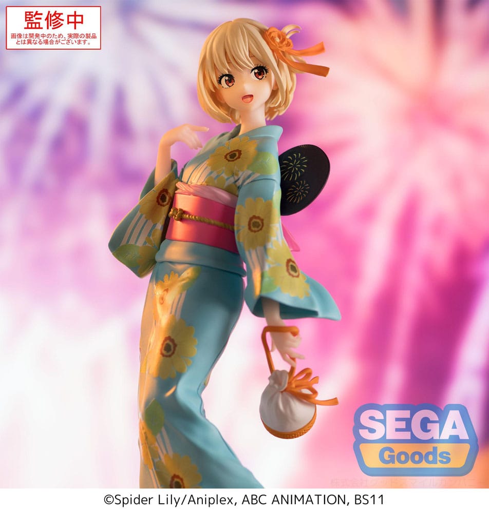 Lycoris Recoil Luminasta PVC Statue Chisato Nishikigi Festival in Yukata 19 cm - MangaShop.ro