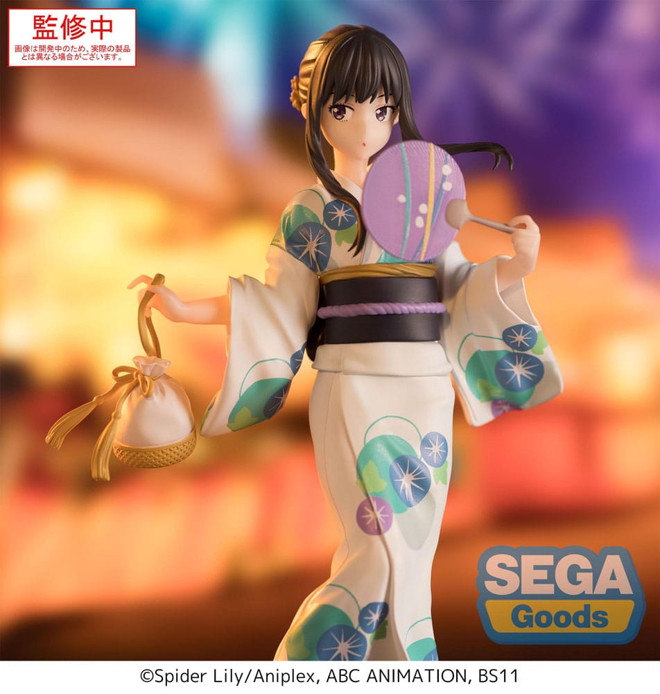 Lycoris Recoil Luminasta PVC Statue Takina Inoue Festival in Yukata 19 cm - MangaShop.ro