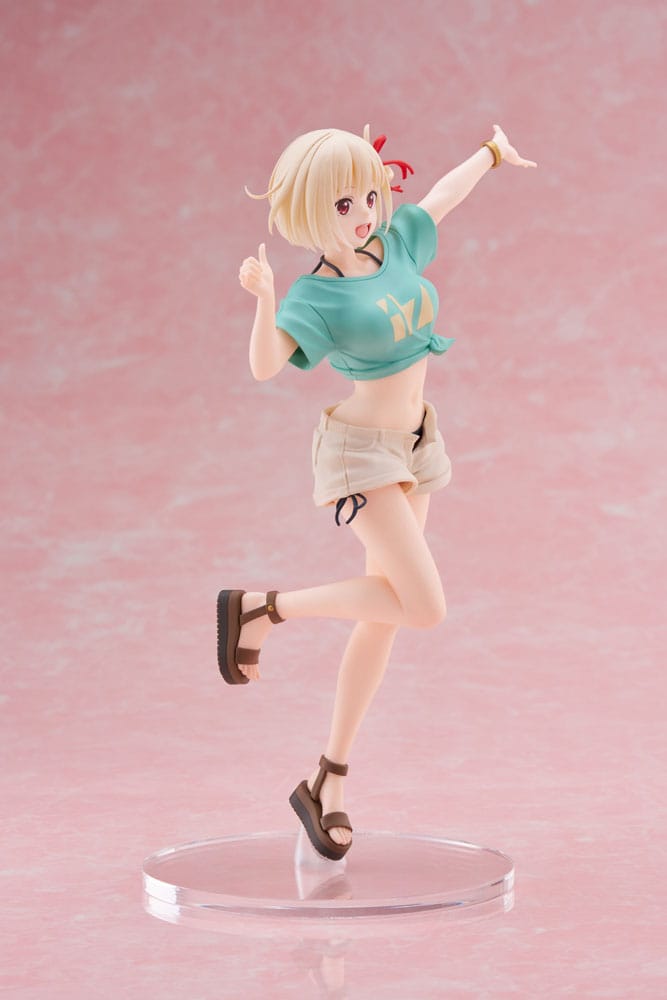 Lycoris Recoil Coreful PVC Statue Chisato Nishikigi Hawaiian Ver. 18 cm - MangaShop.ro