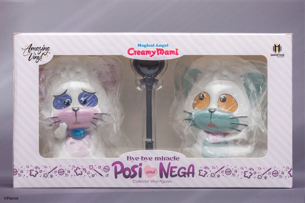 Magical Angel Creamy Mami Statue 1:1 Amazing Vinyl Posi and Nega 14 cm - MangaShop.ro