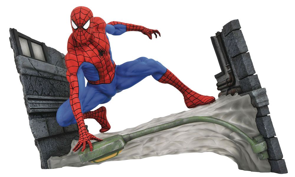 Marvel Comic Gallery PVC Statue Spider-Man Webbing 18 cm - MangaShop.ro