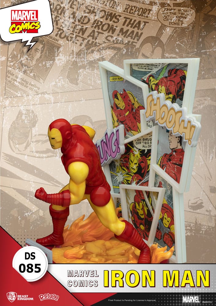 Marvel Comics D-Stage PVC Diorama Iron Man 16 cm - MangaShop.ro