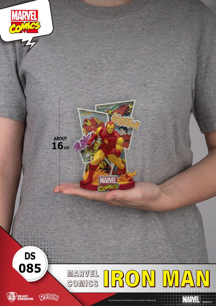 Marvel Comics D-Stage PVC Diorama Iron Man 16 cm - MangaShop.ro