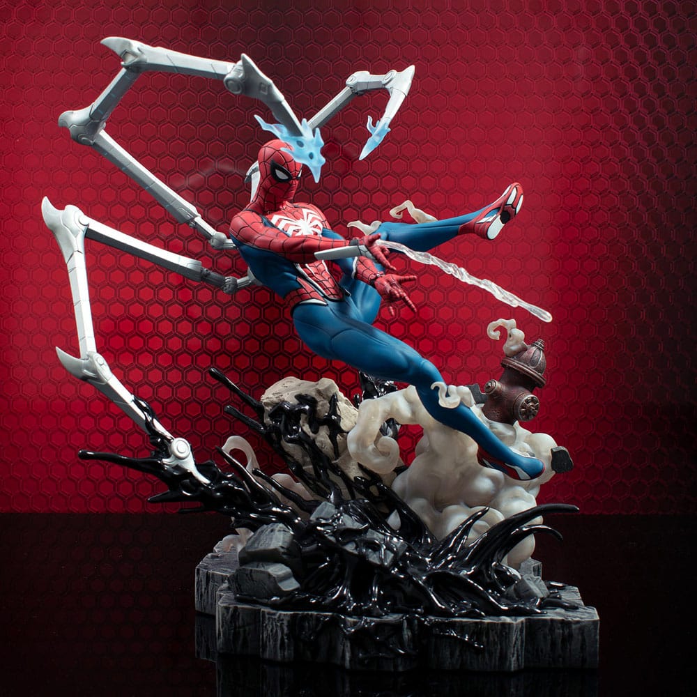 Marvel's Spider-Man 2 Marvel Gallery Deluxe PVC Diorama Spider-Man (Gamerverse) 30 cm - MangaShop.ro