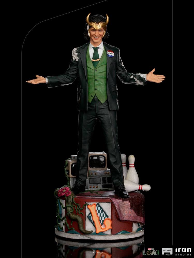 Loki Art Scale Statue 1/10 Loki President Variant 25 cm - MangaShop.ro