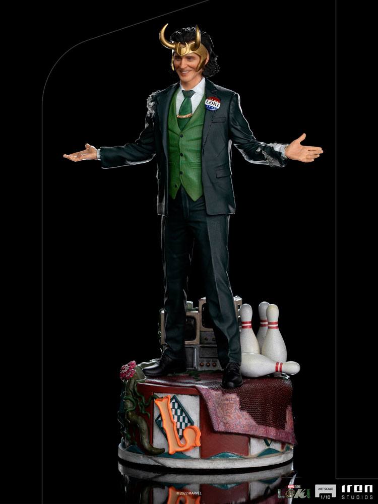 Loki Art Scale Statue 1/10 Loki President Variant 25 cm - MangaShop.ro