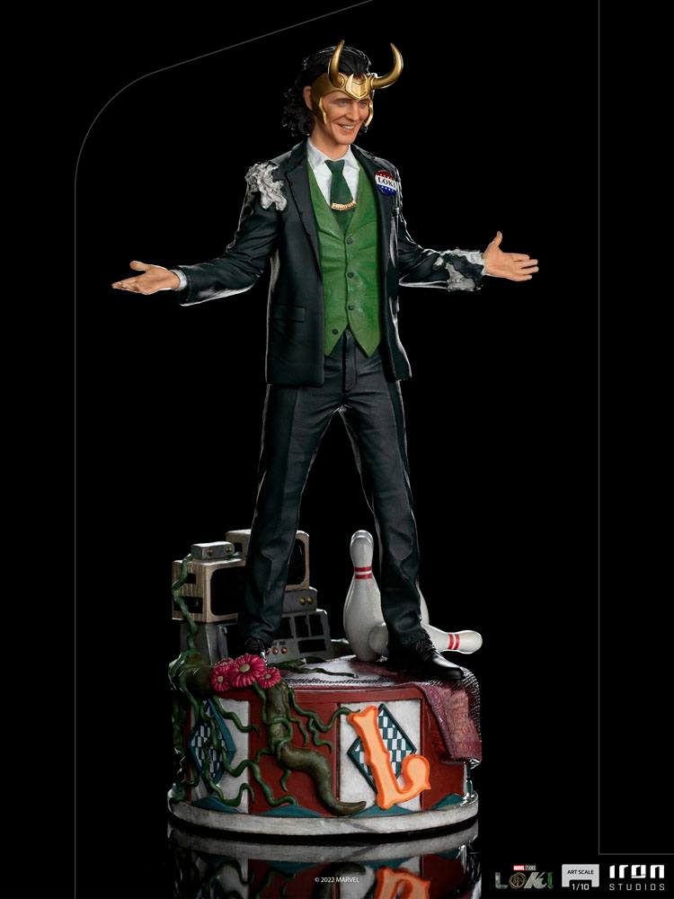 Loki Art Scale Statue 1/10 Loki President Variant 25 cm - MangaShop.ro