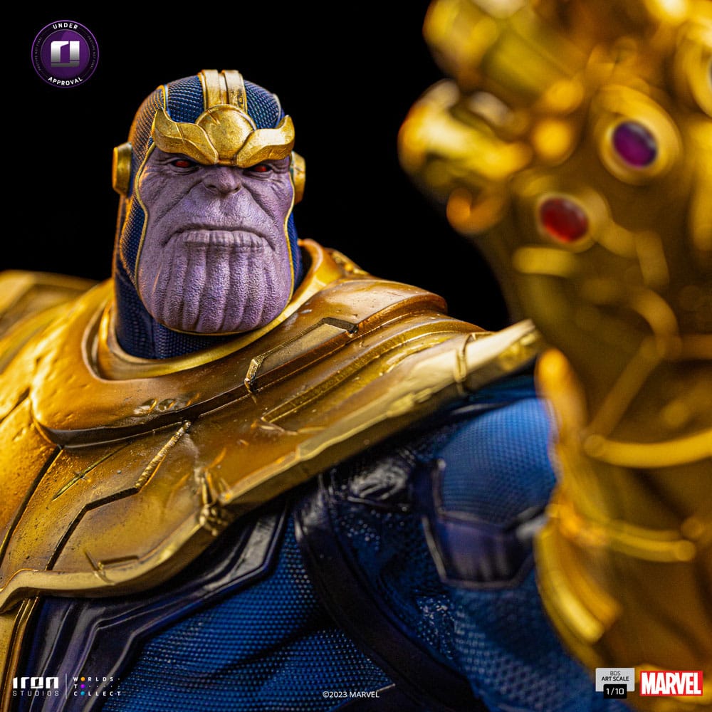 Marvel BDS Art Scale Statue 1/10 Thanos Infinity Gaunlet Diorama 30 cm - MangaShop.ro