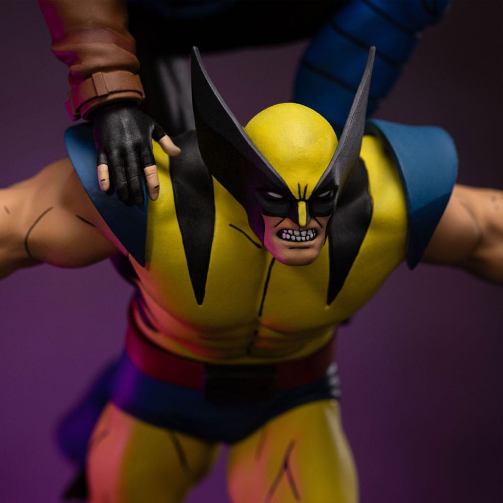 Marvel Deluxe Art Scale Statue 1/10 X-Men'97 Gambit & Wolverine 29 cm - MangaShop.ro
