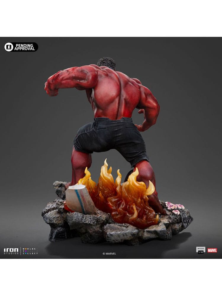 Marvel Art Scale Statue 1/10 Red Hulk 23 cm - MangaShop.ro