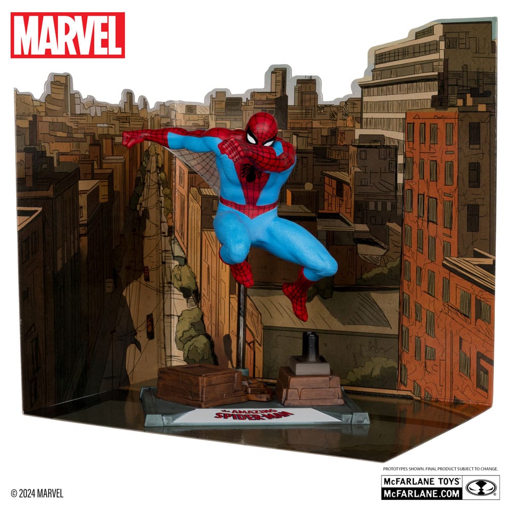 Marvel Collection PVC Statue 1/10 Spider-Man (The Amazing Spider-Man #38) (Gold Label) 15 cm - MangaShop.ro