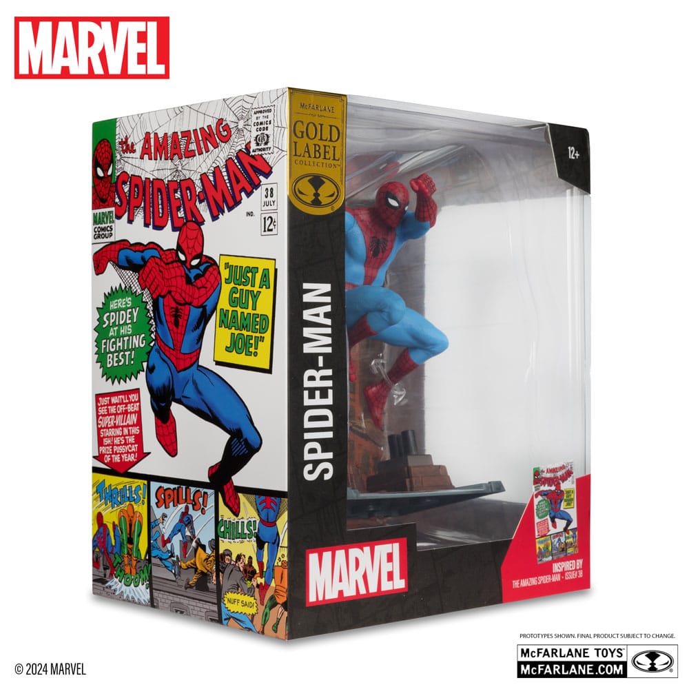 Marvel Collection PVC Statue 1/10 Spider-Man (The Amazing Spider-Man #38) (Gold Label) 15 cm - MangaShop.ro