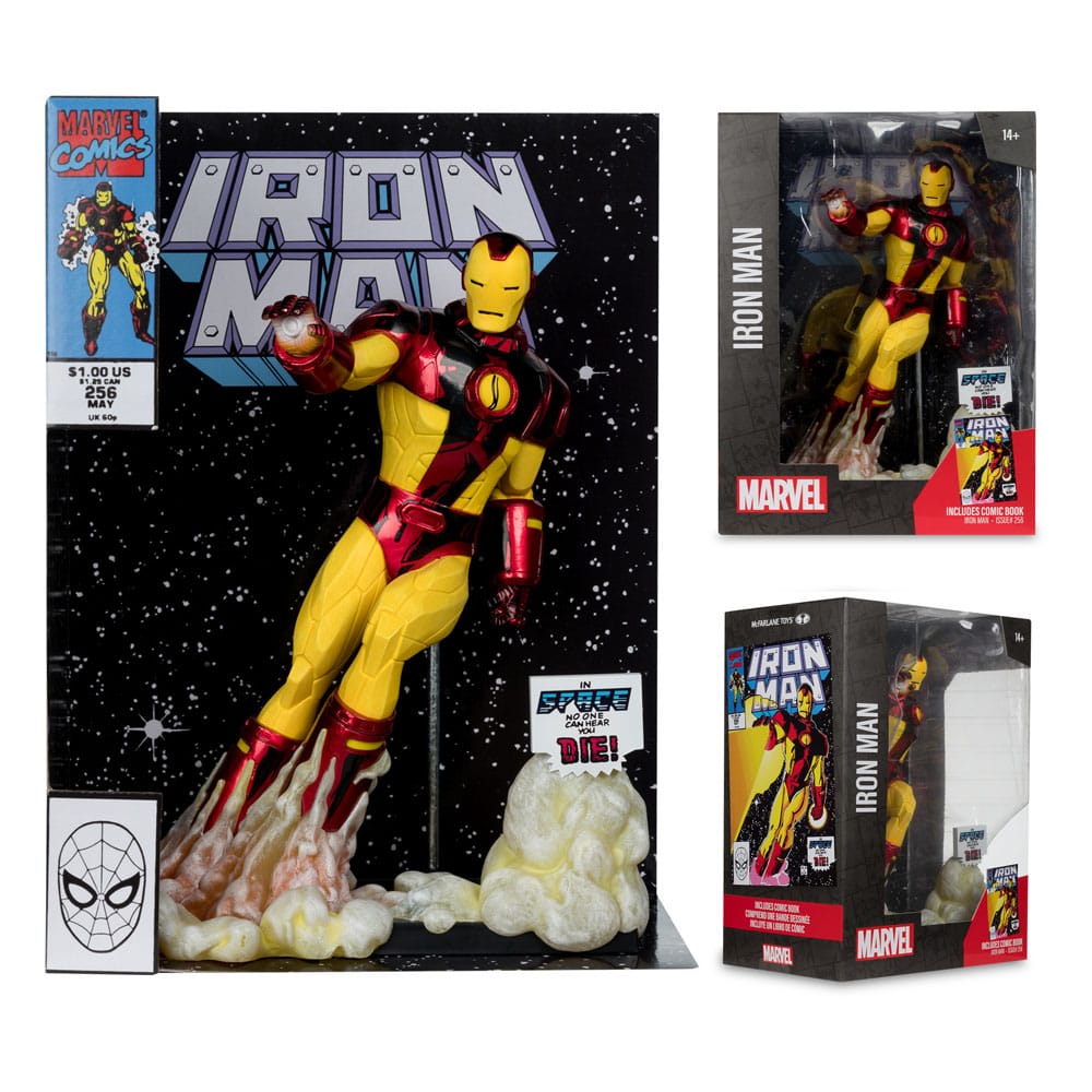 Marvel Collection PVC Statue 1/6 Iron Man (Iron Man #256) 15 cm - MangaShop.ro