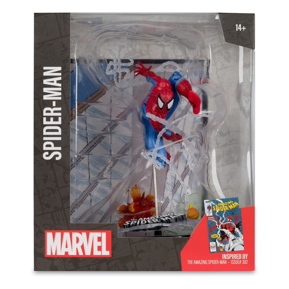 Marvel Collection PVC Statue 1/10 Spider-Man (The Amazing Spider-Man #302) 17 cm - MangaShop.ro