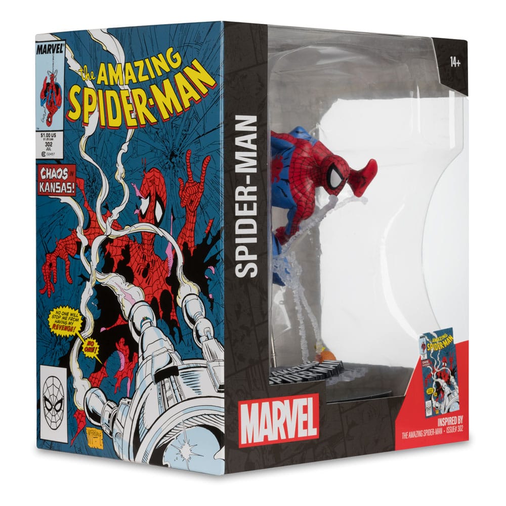 Marvel Collection PVC Statue 1/10 Spider-Man (The Amazing Spider-Man #302) 17 cm - MangaShop.ro