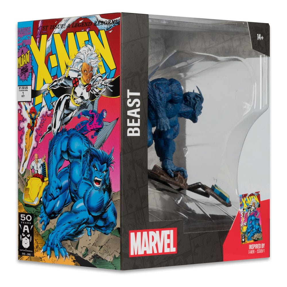 Marvel Collection PVC Statue 1/10 Beast (X-Men #1) 12 cm - MangaShop.ro