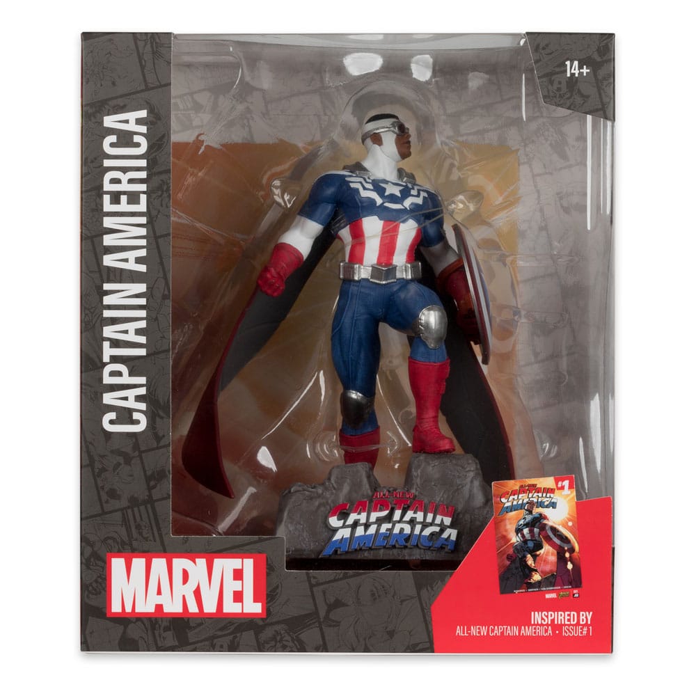 Marvel Collection PVC Statue 1/10 Captain America (All-New Captain America #1) 17 cm - MangaShop.ro