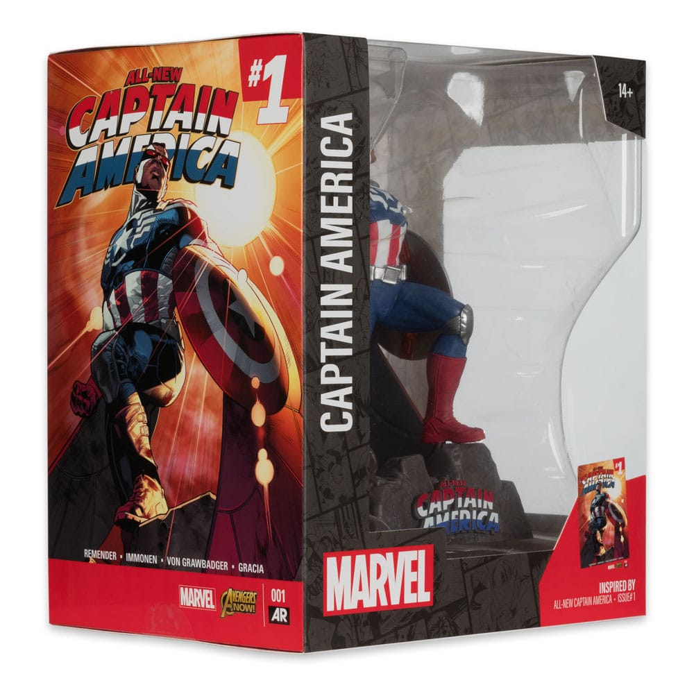 Marvel Collection PVC Statue 1/10 Captain America (All-New Captain America #1) 17 cm - MangaShop.ro
