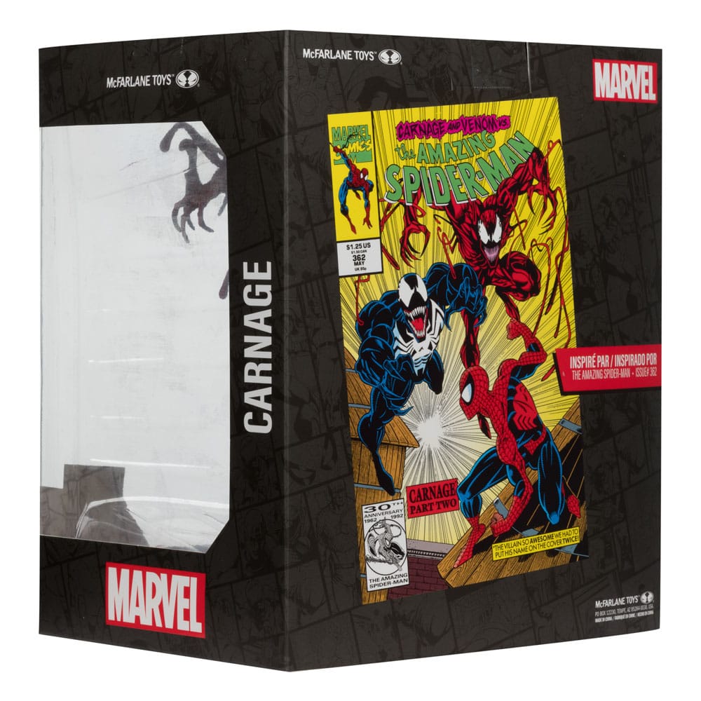 Marvel Collection PVC Statue 1/10 Carnage (The Amazing Spider-Man #362) 18 cm - MangaShop.ro