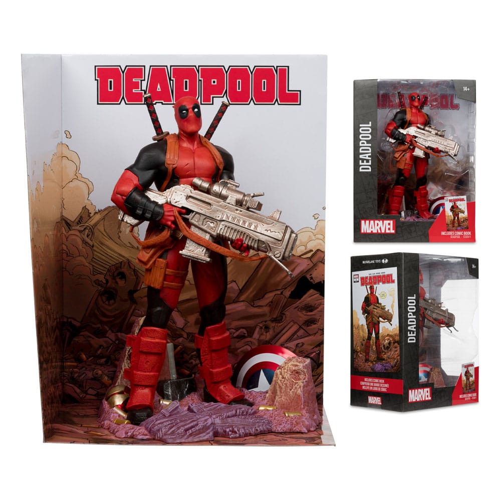 Marvel Collection PVC Statue 1/6 Deadpool (Deadpool #1) 27 cm - MangaShop.ro