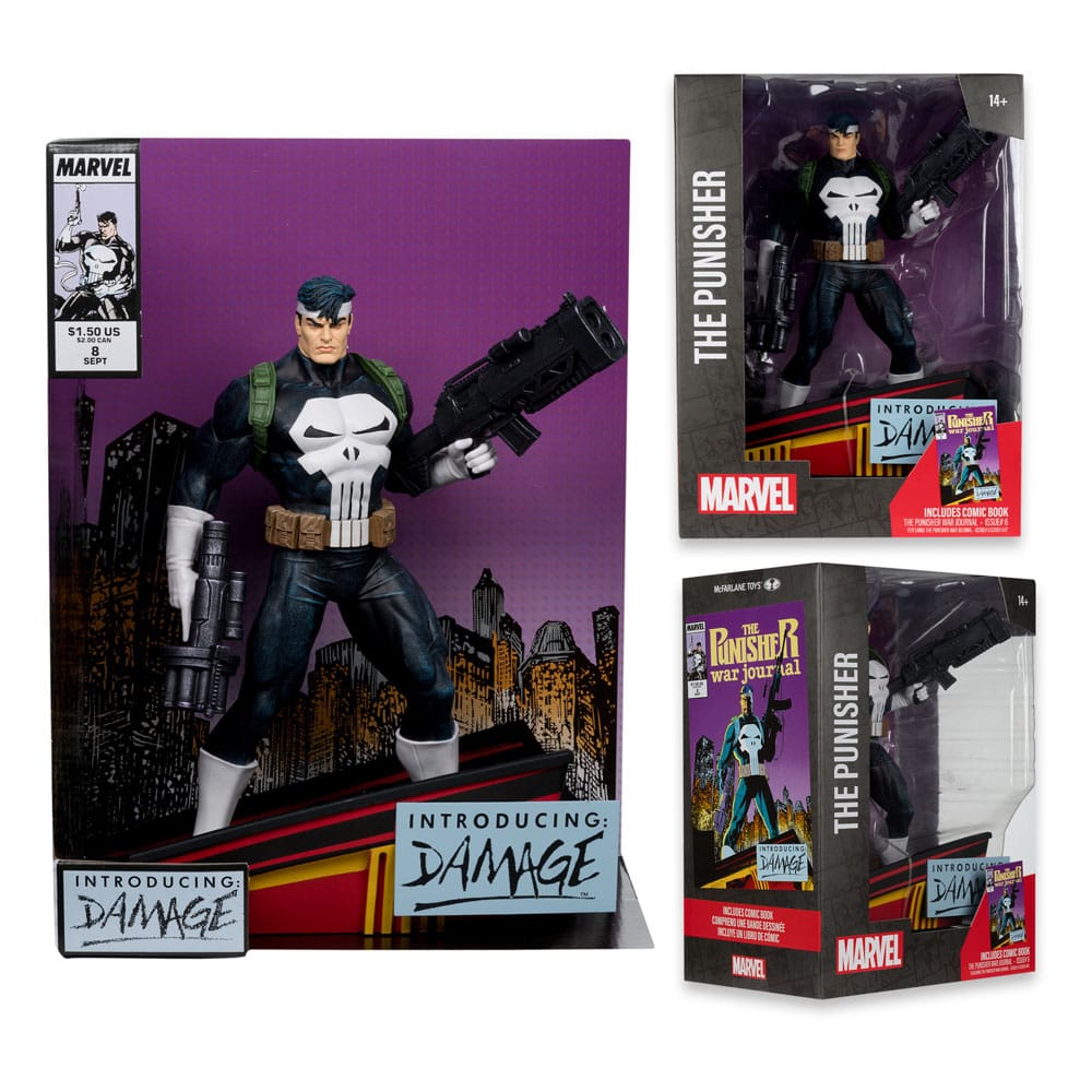 Marvel Collection PVC Statue 1/6 The Punisher (The Punisher War Journal #8) 26 cm - MangaShop.ro